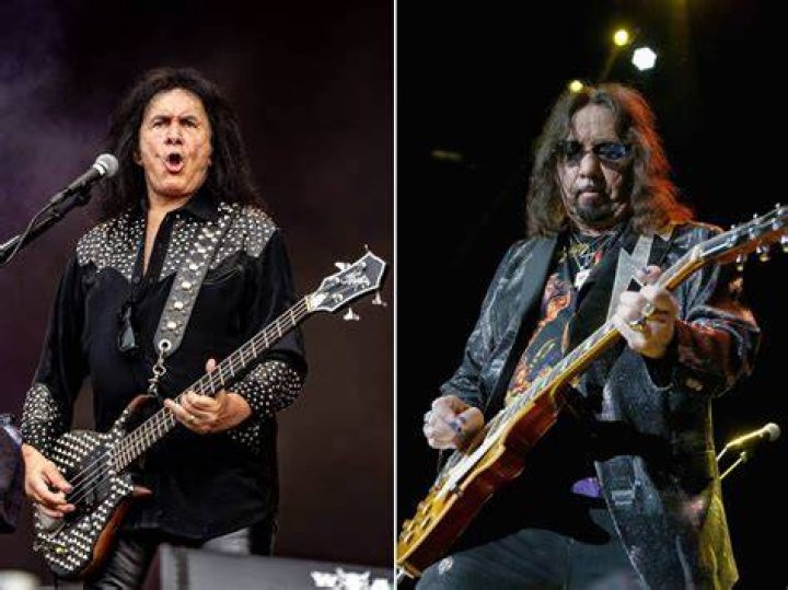 Ace Frehley of Kiss not sure what year Ace frehley, Kiss rock bands