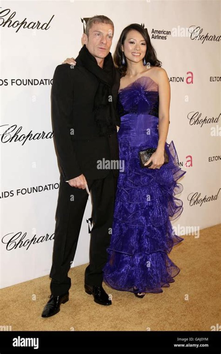 Actress Ziyi Zhang and boyfriend Aviv &Ograve;Vivi&Oacute; Nevo attend the Point