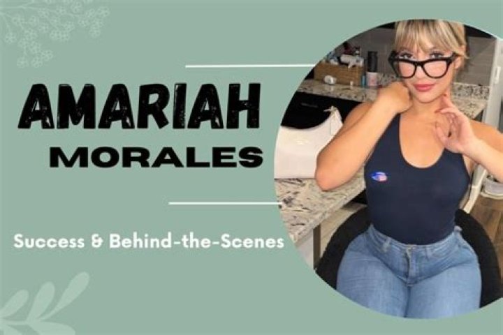 Amariah Morales Instagram: Exclusive Content And Behind-the-Scenes