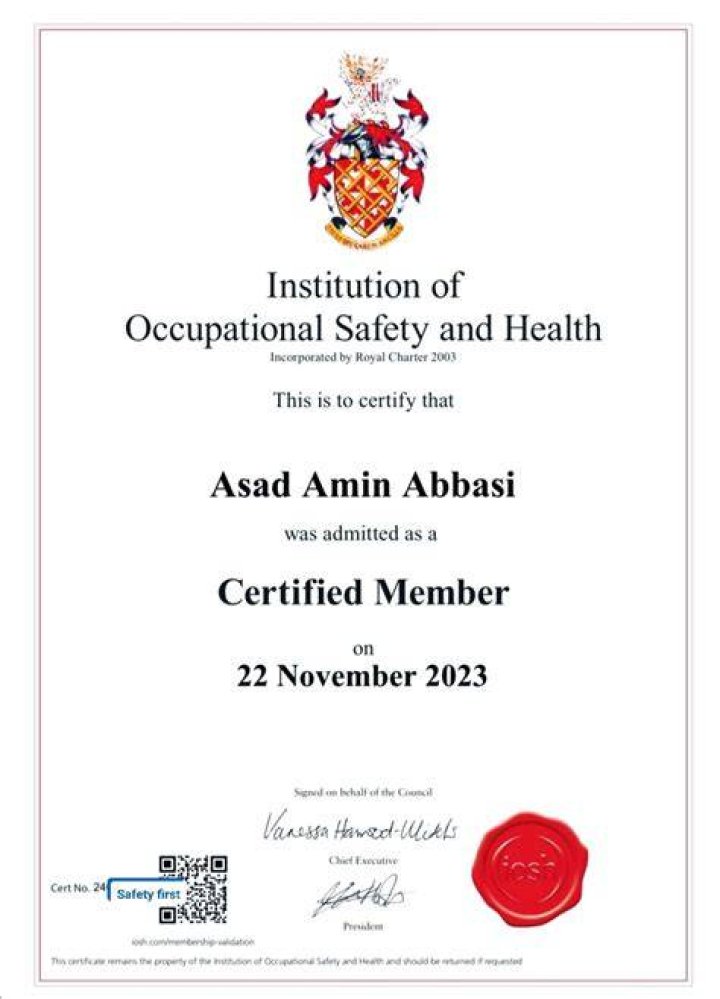 asad amin Environmental Health Safety Specialist Hilong Oil Service