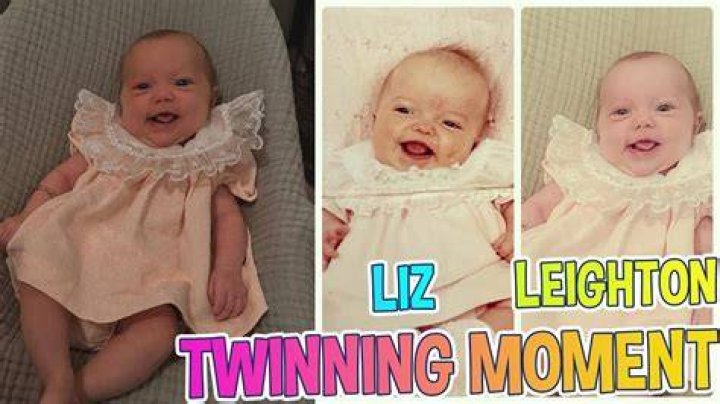 Baby Leighton Twinning With Mama Liz Johnston, See Pic