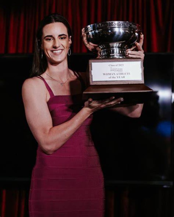 Caitlin Clark Collegiate Woman Athlete of Year Sports Illustrated