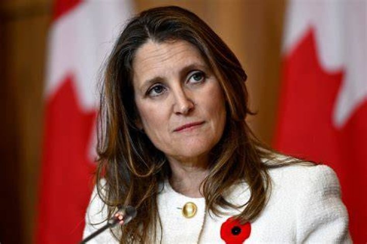 Chrystia Freeland to deliver budget update as economy weakens