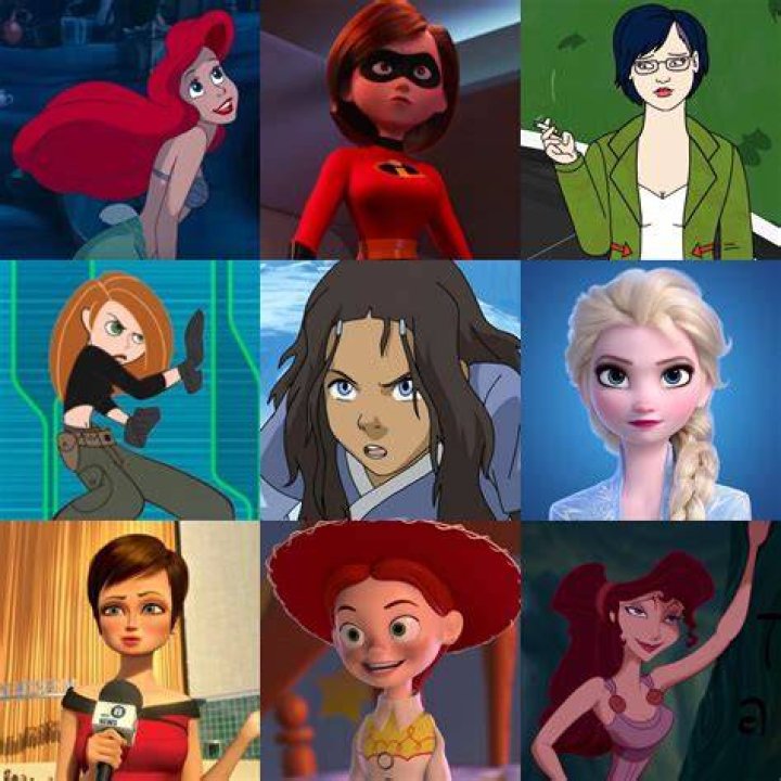 Disney Female Animated Characters
