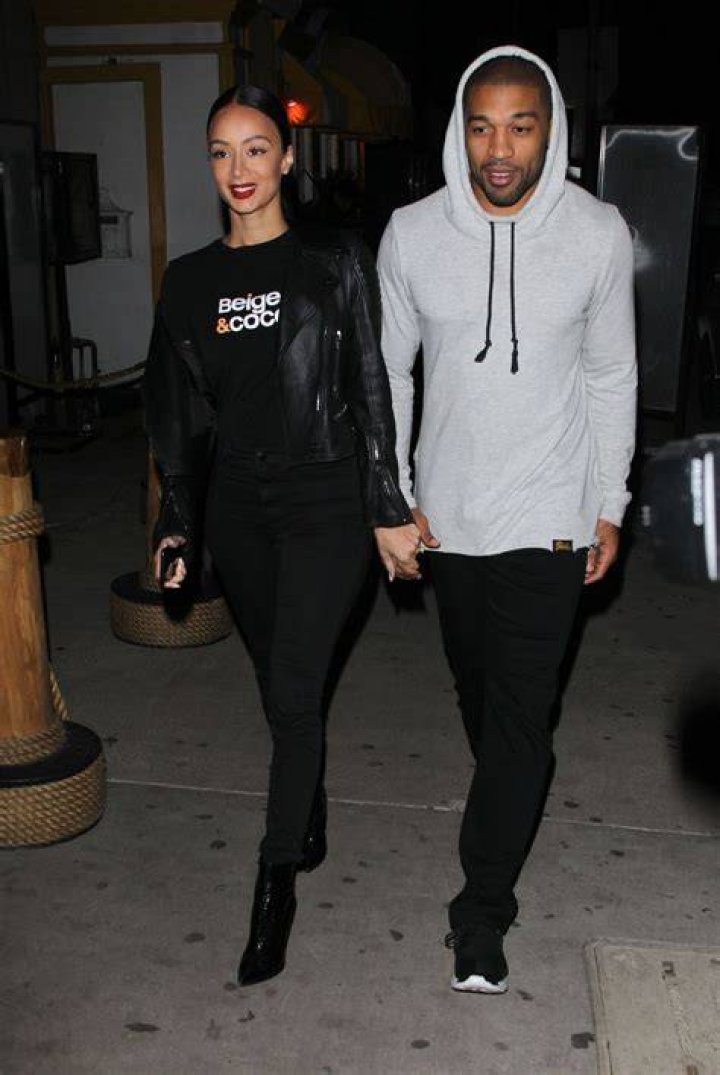 Draya Michele With her boyfriend Tyrod Taylor at the Four Seasons in