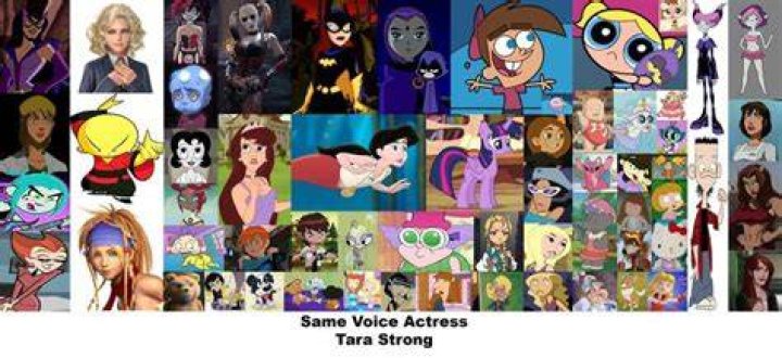 How many characters has Tara Strong done? Celebrity.fm 1 Official