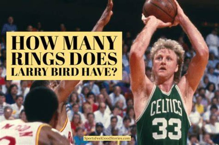 How many rings does Larry Bird have? A list of Larry Bird’s