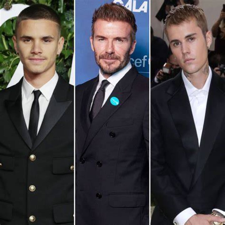 Justin Bieber And David Beckham