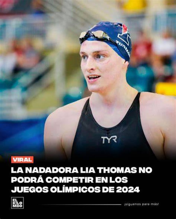 La nadadora transg&eacute;nero L&iacute;a Thomas, nominada al premio 'Mujer del a&ntilde;o
