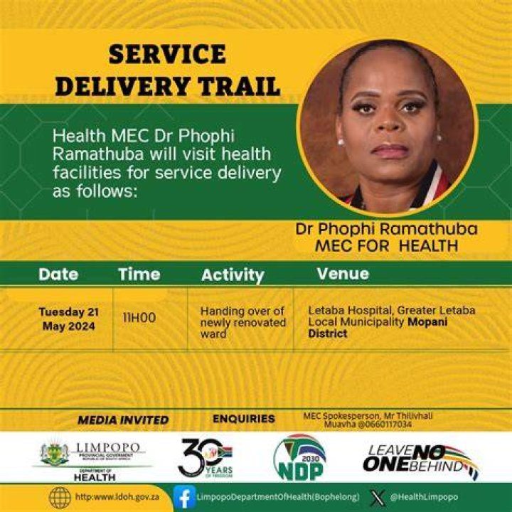 Limpopo Health MEC doctor Phophi Ramathuba havachadi varwere vezimbabwe
