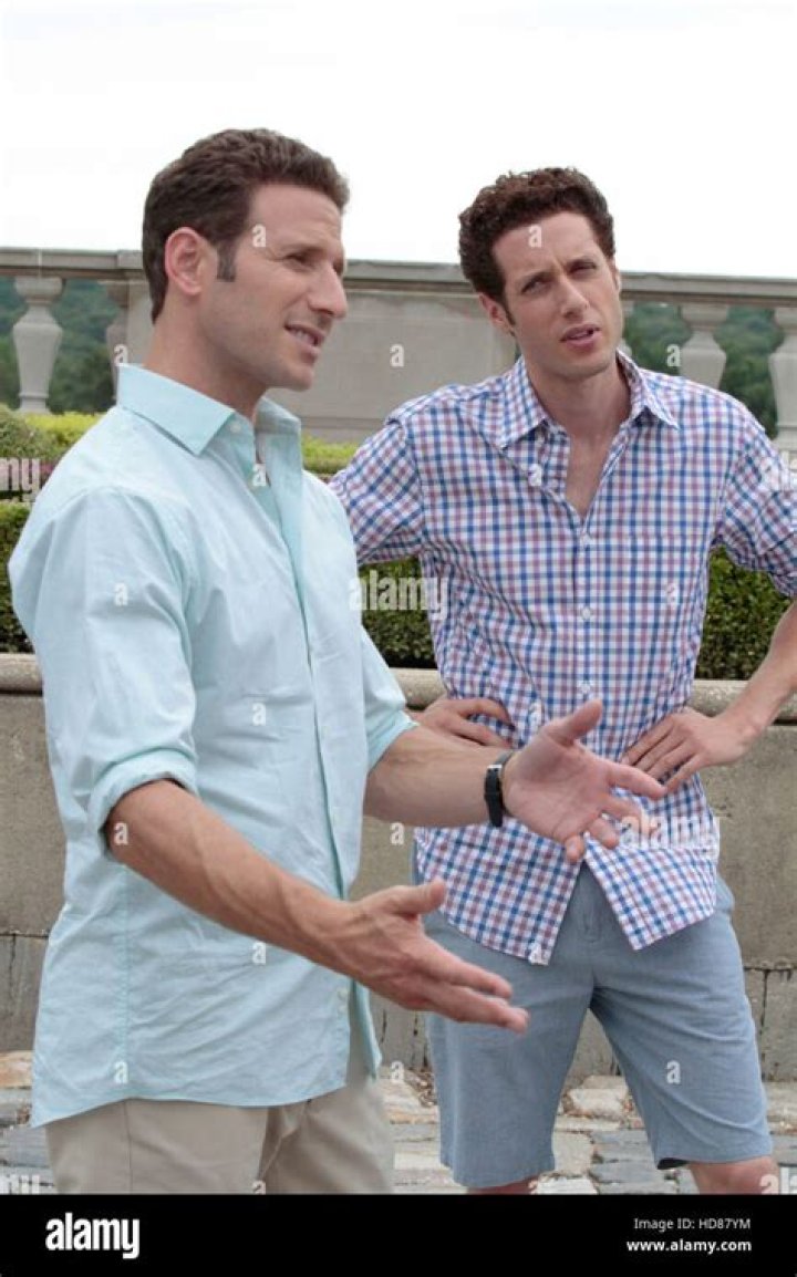 Mark Feuerstein, Paulo Costanzo and Jill Flint at the USA Network and