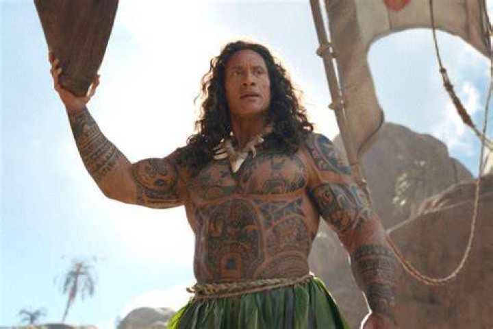 Maui from Moana Dwayne johnson, Disney music, Moana