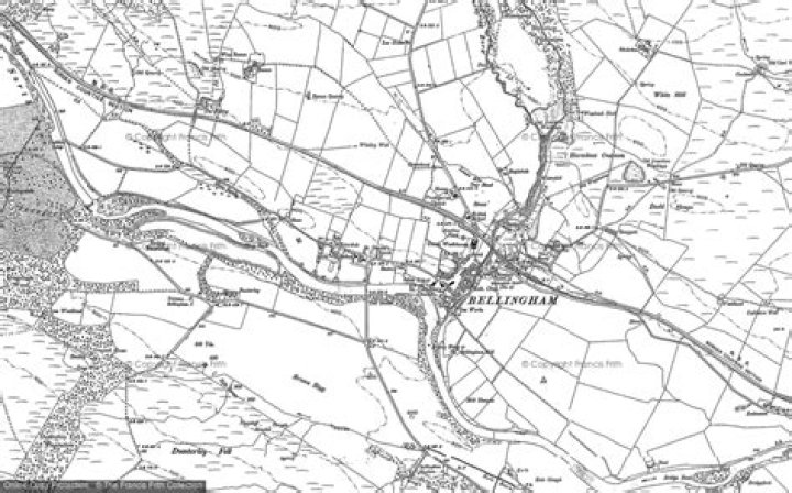 Old Maps of Bellingham, Northumberland Francis Frith