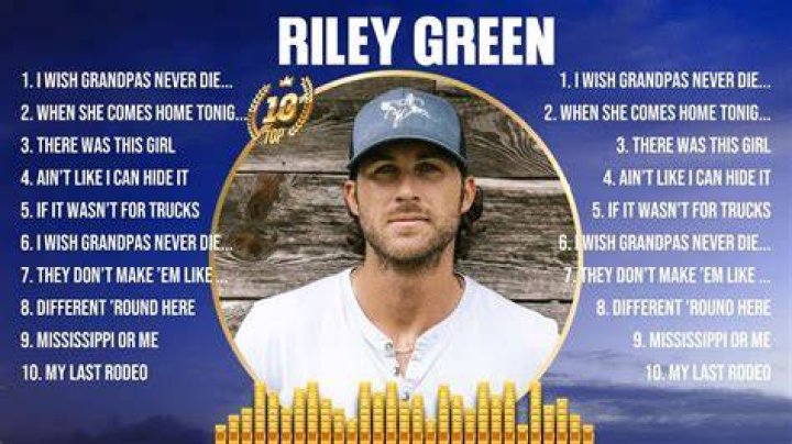 Riley Green Songs A list of 15 of the best Holler