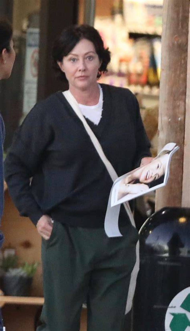 Shannen Doherty Shopping in Malibu GotCeleb