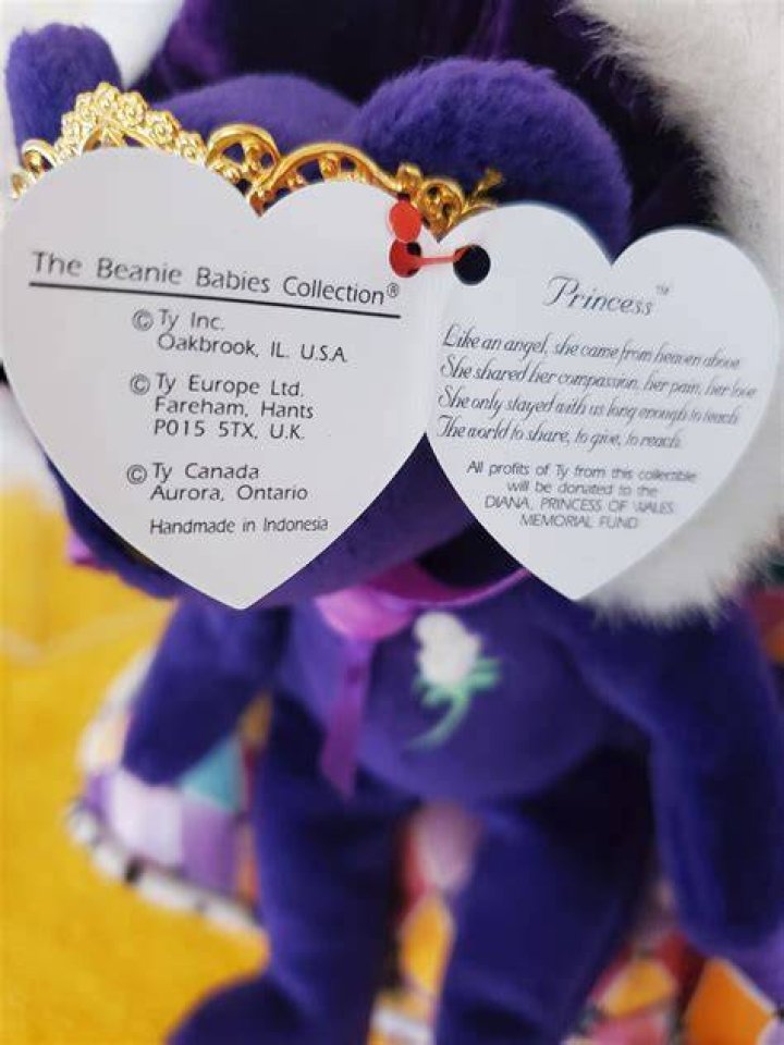 TY Original Princess Di Beanie Baby Collector's Item Etsy