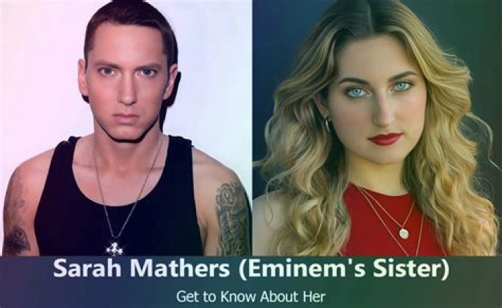 Who is Sarah Mathers (Eminem's LittleSister)? Age, Parents, Wiki, Bio